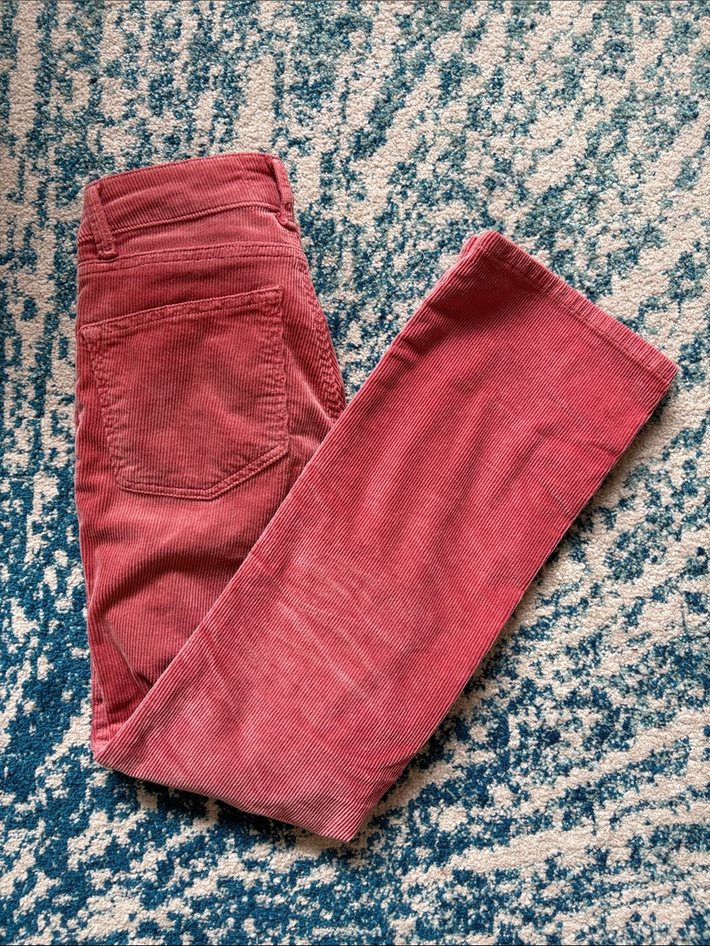 Pilcro The Yaya Mid Rise Corduroy Crop Flare Jeans - Picture 11 of 13